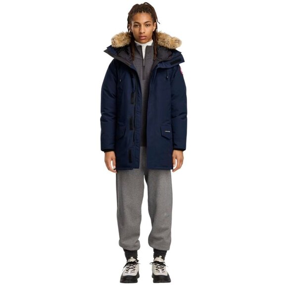 Canada Goose Langford Parka Heritage 2062M Navy Jacket Coat Men's Large New - Picture 5 of 16